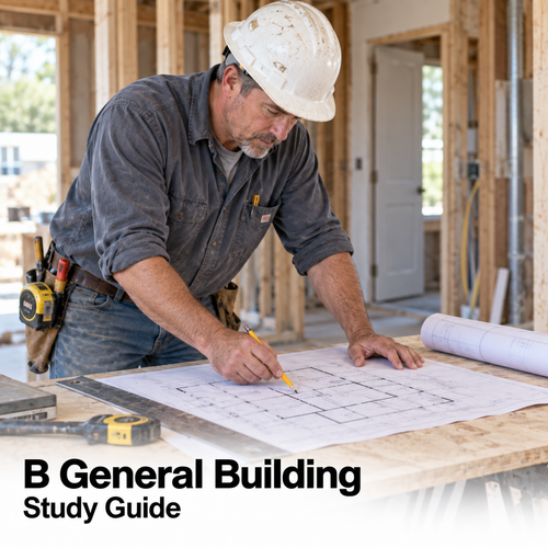 CSLB General Building (B): Study Guide cover