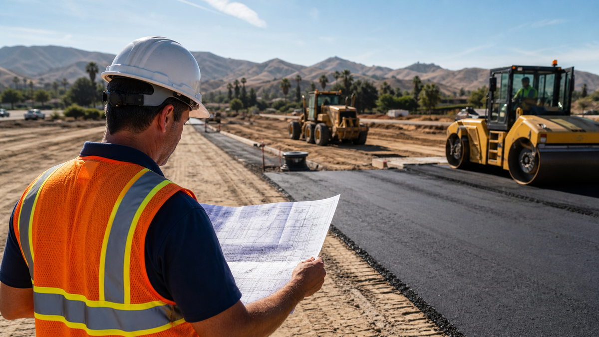 Cómo obtener su licencia de contratista de movimiento de tierras y pavimentación (C-12) en California