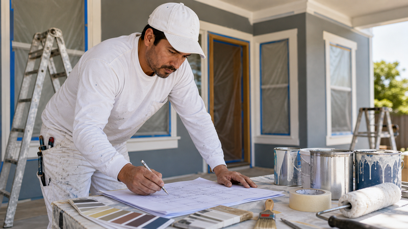How to Get Your Painting and Decorating (C-33) Contractor License in California