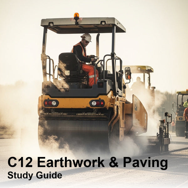 Peerless Study Guide Book: Earthwork & Paving (C-12)