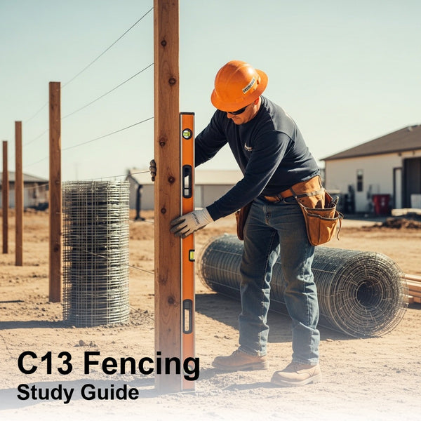 Peerless Study Guide Book: Fencing (C-13)