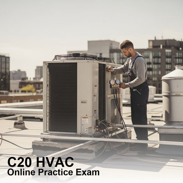 CSLB HVAC - Warm-Air Heating, Ventilating and Air-Conditioning (C-20) License: Practice Examination