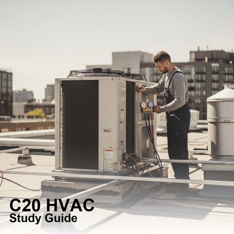 Peerless Study Guide Book: Heating, Ventilating & A/C (C-20)