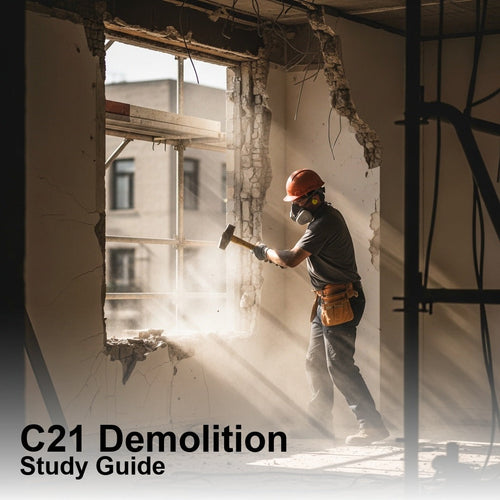 Peerless Study Guide Book: Building Moving/Demolition (C-21)