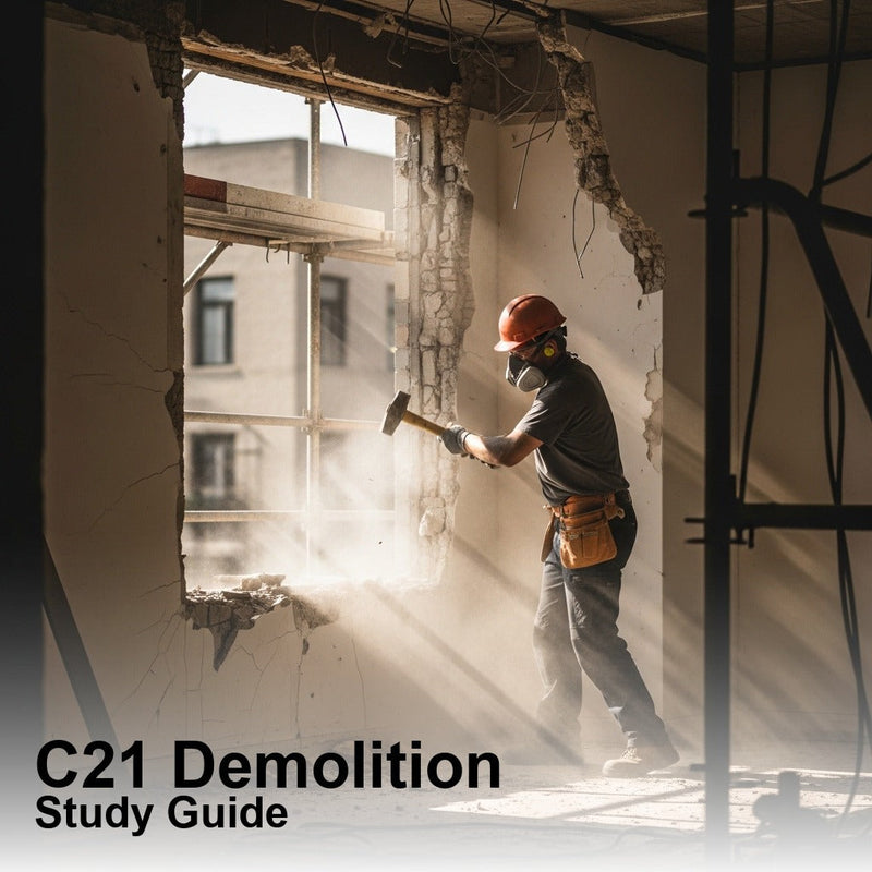Peerless Study Guide Book: Building Moving/Demolition (C-21)