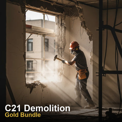 Building, Moving, and Demolition (C-21) Study Guide and Online Practice Exam + Law and Business Online Practice Exam