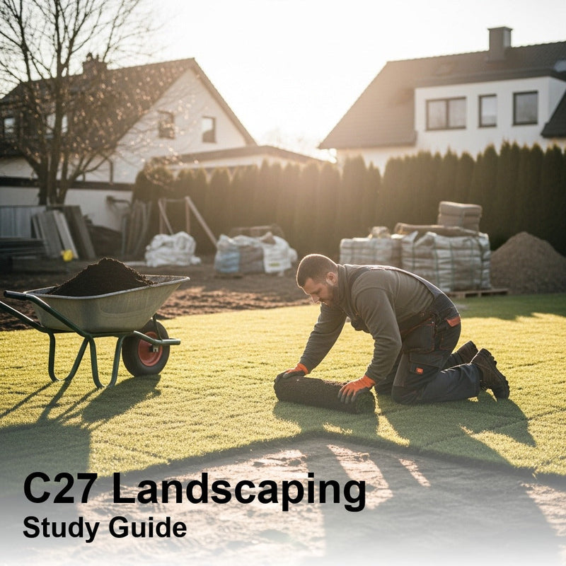 Peerless Study Guide Book: Landscaping (C-27)