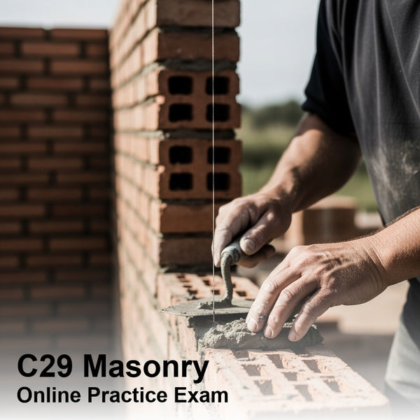 CSLB Masonry (C-29) License: Practice Examination