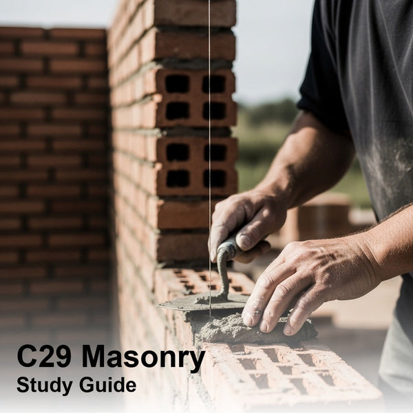 Peerless Study Guide Book: Masonry (C-29)