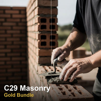 CSLB Masonry (C-29): Study Guide and Online Practice Exam + Law and Business Study Guide and Online Practice Exam