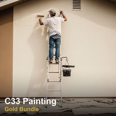 CSLB Painting and Decorating (C-33): Study Guide and Online Practice Exam + Law and Business Study Guide and Online Practice Exam