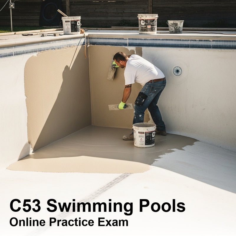 CSLB Swimming Pool (C-53) License: Practice Exam