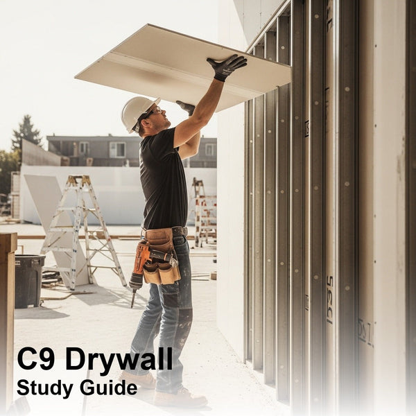 Peerless Study Guide Book: Drywall (C-9)