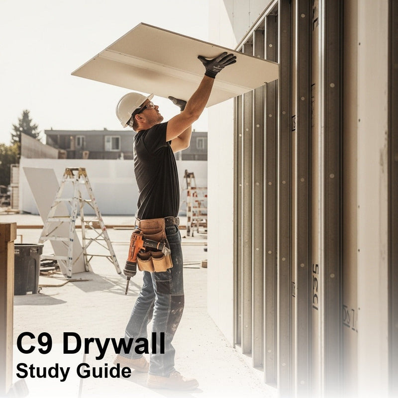 Peerless Study Guide Book: Drywall (C-9)