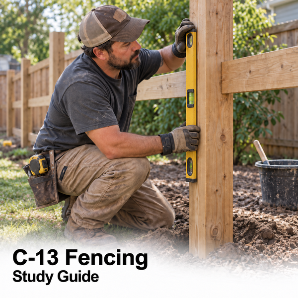 CSLB Fencing (C-13): Study Guide