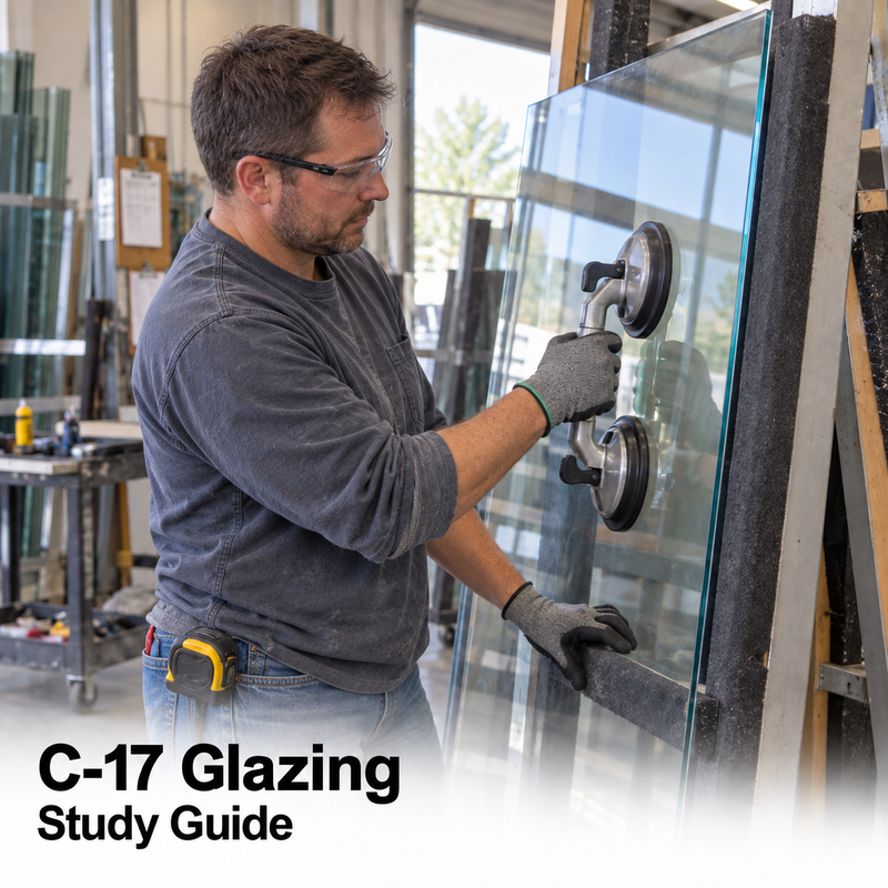 CSLB Glazing (C-17): Study Guide cover