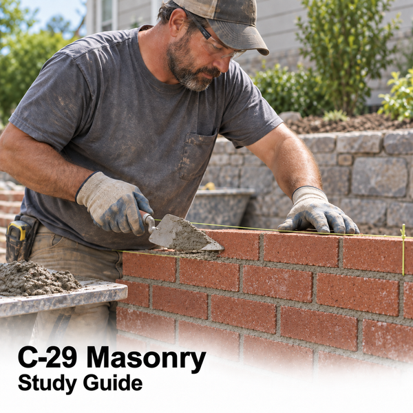 CSLB Masonry (C-29): Study Guide