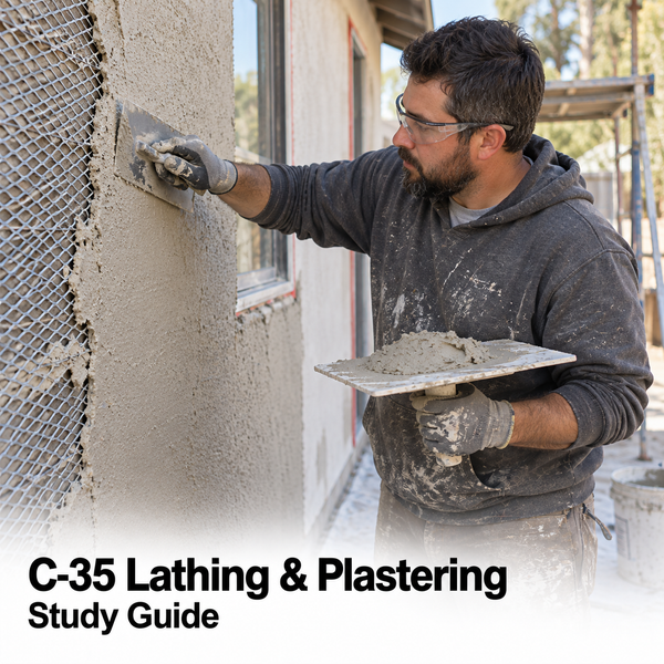 CSLB Lathing and Plastering (C-35): Study Guide