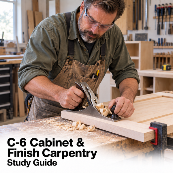 CSLB Cabinet, Millwork and Finish Carpentry (C-6): Study Guide