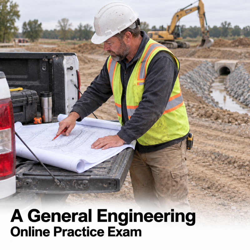 CSLB General Engineering (A): Online Practice Exam cover